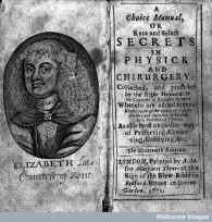 Frontispiece to Grey's manual with her portrait